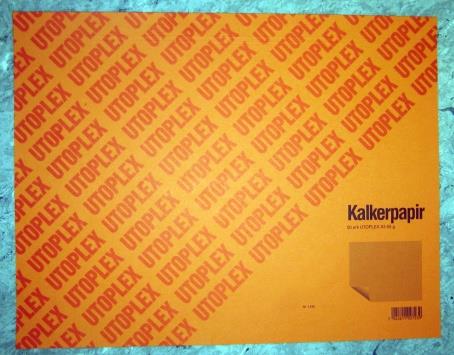 204431   Kalkerpapir Utoplex A3 65 gr 50 bl 